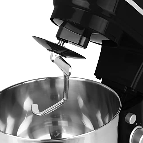 Küchenmaschine 1200W mit Farbwahl Rührmaschine Spritzschutz Knetmaschine Rührhaken Knethaken Schneebesen Teigmaschine 6… – Bild 8