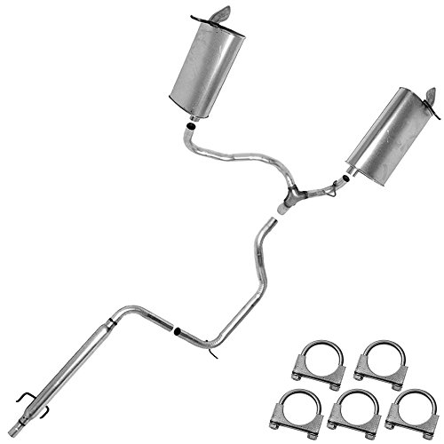 muffler resonator exhaust cat back kit fits: 1996-1999 Ford Taurus 3.0L DOHC