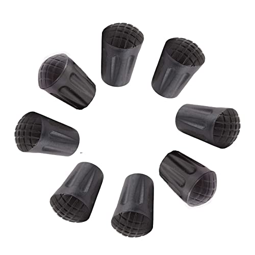 YFFSFDC トレッキングポール キャップ ストックキャップ ゴムキャップ 取り替え用 ストックキャップ 登山 8個入 YFFSFDC トレッキングポール キャップ ストックキャップ ゴムキャップ 取り替え用 ストックキャップ 登山 8個入