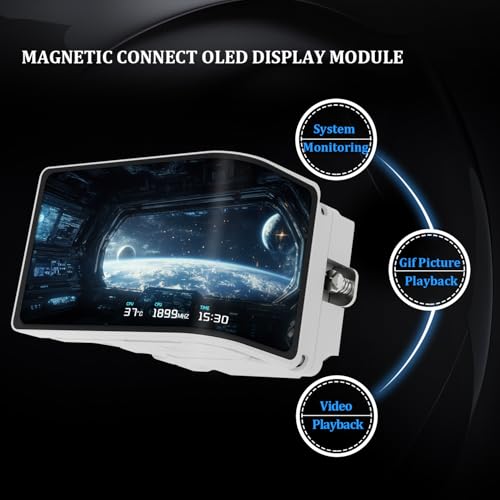 Image of Thermalright Wonder Vision 360 UB ARGB CPU AIO Cooler,360mm Radiator, 2K 60HZ Curved Screen with 2400x1080 Resolution,for AM4 /AM5,Intel LGA1851 /1700,6.67in 3D Screen High Performance Pump
