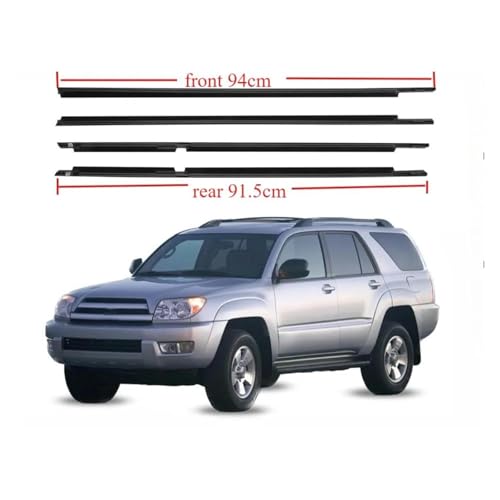 Burletes automotrices de goma exterior para Toyota 4Runner 2003-2007 3