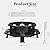 Verdeluxe 43 Inch Octagonal Fire Pit with Cooking Grill,Outdoor Wood Burning Fire Pit for Camping Outside Picnic Bonfire,Heavy Duty Firepit for Backyard Garden Patio