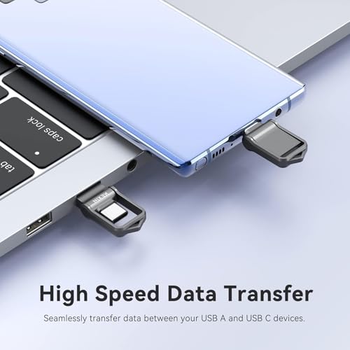 Image of KEXIN 64GB Dual Type C USB 3.0 Flash Drive up to 90MB /s R for iPhone 15 /16 /17 Smartphone Tablet Car Android Plug & Play Jump Drive for PC Laptop Data Storage & Backup