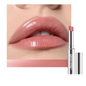 Dusty Pink Honey Lipstick Tinted Lip Balm, Sheer Hydrating Lip Stain for All Skin Tones, Natural Lightweight Lips Gloss Makeup for Women, Vegan & Cruelty-Free,01
