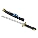 zonzxcv 2 Pcs Plastic Samurai Sword Katana Sword Prop Katana Cosplay 16.5
