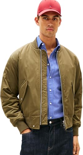 Bomber Tommy Hilfiger haut de gamme avec finitions zippées pour homme
