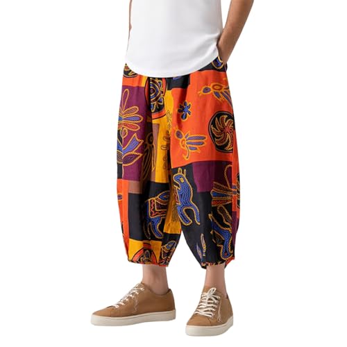 Pantalon décontracté ample type short pour loisirs extérieur et sport