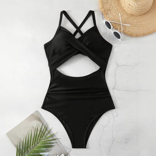 Swimwear de plage chic à col en V pour vos vacances d'été - 2