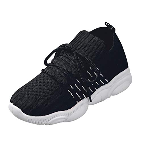 Lurryly Shoes for Kids,Children Baby Girl Bling Sequins Shallow Single Princess Casual Shoes Black