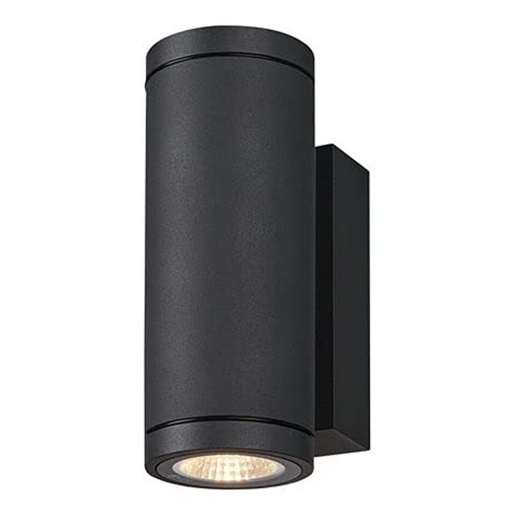 SLV Wall-Mounted Light Enola Round UP/Down S/Lighting for Walls Paths, entrances, LED spot Outdoor