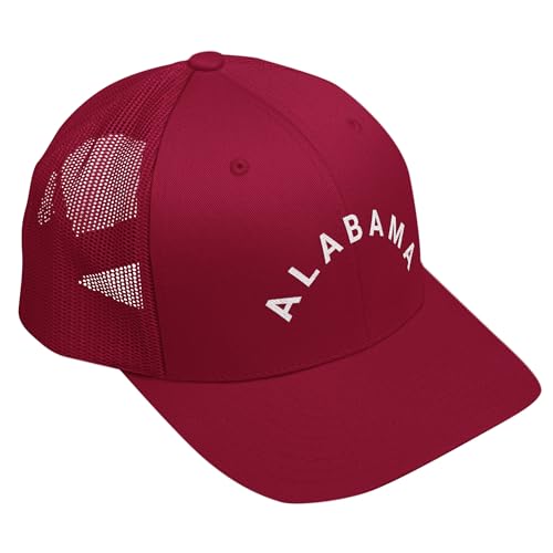 Alabama Hat, Gorra Trucker Ajustable Bama Maroon miniatura 1
