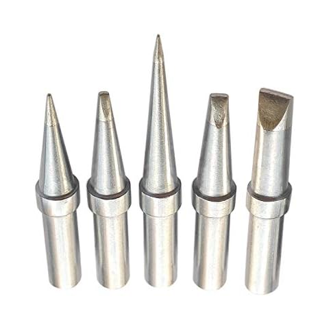 Quality ShineNow ET Soldering Tip Replacement for Weller WES51 WESD51 WE1010NA PES51 ET Tip Series 5PCS Tip Set Cover