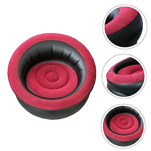 Asiento hinchable portátil y resistente PRETYZOOM sofá inflable de PVC plegable exterior 4