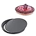 meleg otthon Tarteform Quicheform,Non-Stick Mit Hebeboden Torte Baking Pan,Obstku chenform und Backform (28cm*1)