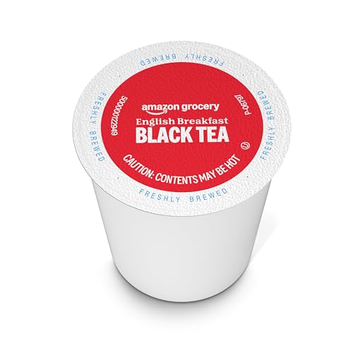 Amazon Grocery, English Breakfast Black Tea Pods, 2.45 Oz, 24 Ct (Previously Happy Belly) - image 5