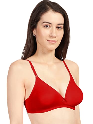 Image of SONARI Omania Womens Non-Padded Cotton Polyester Bras - Solid, Non-Wired, Medium Coverage, Hand Washable (Pack of 2)