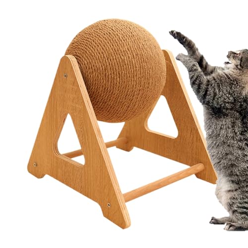 Tiragraffi per gatti, resistente all'usura, per gattini, cincillà e coniglietti, design elegante e pratico, per animali domestici di taglia piccola, media e grande