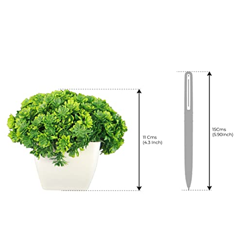 TrustBasket-Artificial-Potted-Mushroom-Shrub-Green