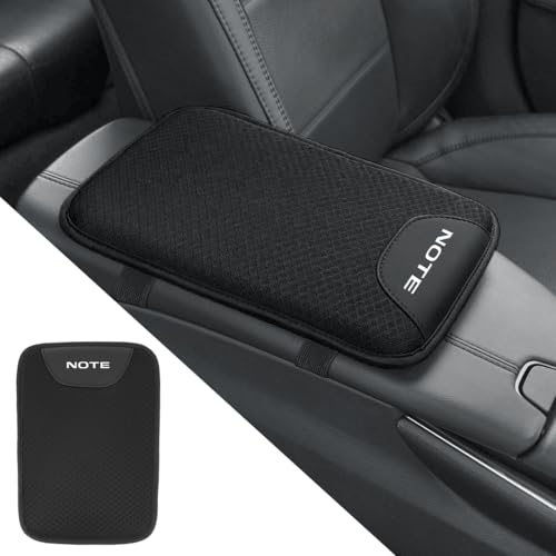 ノート 適用 アームレストカバー 車 厚型 保護カバー NOTE E12 E13 e-POWER 対応 引っかき傷対策 アームレストクッション アイスシルク生地 通気性 カー アームレストパッド 肘置き 疲労減少 コンソールボックスパッド 滑り止め 簡単取