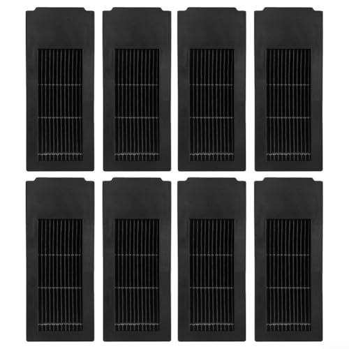 NbgrvB Lot de 4 ou 8 filtres de rechange pour aspirateurs Ecovacs Deebot X2 X2 Pro X2 et OMNI, accessoires de filtration en plastique noir