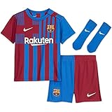 NIKE 2021-2022 Barcelona Infants Home Kit