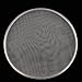 2Ply Practice Mesh Silent Drum Head White for Beginners Students Learning, 12inch