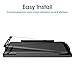 amFilm Screen Protector for Samsung Galaxy Note 9, Full Screen Coverage Screen Protector, 3D Curved Tempered Glass, Dot Matrix with Easy Installation Tray (Black), 2 Pack