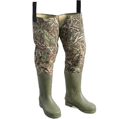 Foxelli Camo Hip Waders