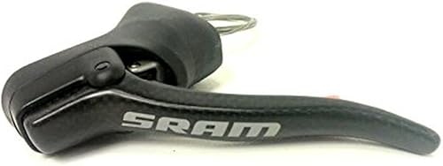 Vista 3 de SRAM Rival - Palanca de palanca de cambio y freno doble de 10 velocidades a la derecha, hoja de palanca de fibra de carbono