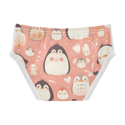 KLL Cute Penguin Babies Pattern Toddler Boy Comfort Training Underwear Breathable Undies2