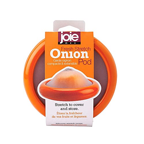 MSC International Joie Fresh Stretch Pod for Onions, LFGB Approved, One Size, Orange