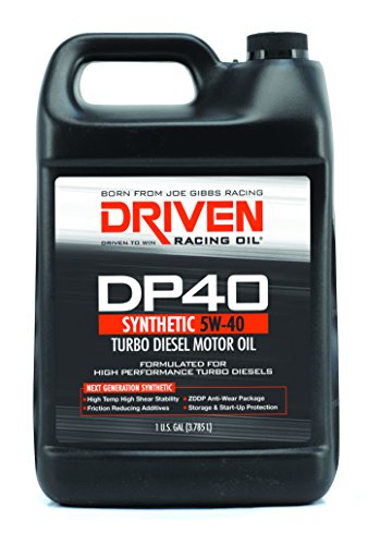 Driven Racing Oil Dp40 Synthetic 5W-40 Turbo Diesel Motor Oil 1 Gallon #TOP4