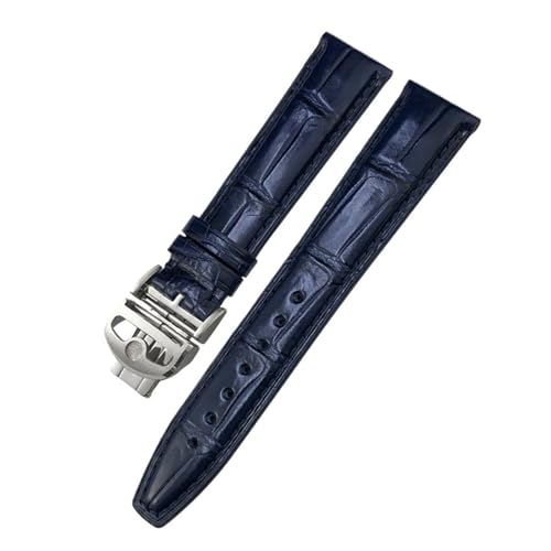 �N���R�_�C�����v�X�g���b�v 20 �~�����[�g�� 21 �~�����[�g�� 22 �~�����[�g�� IWC �p�C���b�g�}�[�N�|���g�K���|���g�t�B�[�m�u���b�N�u���[�u���E���A���Q�[�^�[���v�o���h�ƌ݊�������(Blue Fold Style 2,20mm)