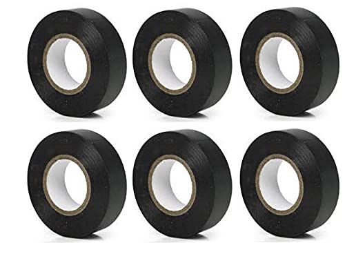 EURO® PVC Insulation Electrical Tape 3/4 "X 07 Meter X 0.125mm Pack of 06. (Black) (B094YD4FXH) Amazon Price History, Amazon Price Tracker