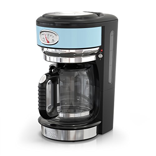 Russell Hobbs CM3100BLR Retro Style 8-Cup Coffeemaker, Heavenly Blue