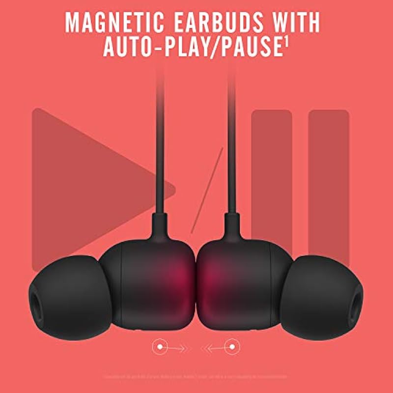 Beats Flex Wireless Earbuds - Apple W1 Headphone Chip, Magnetic Earphones, Class 1 Bluetooth, 12 Hours of Listening Time, Built-in Microphone - Black Black Flex 상세이미지 5