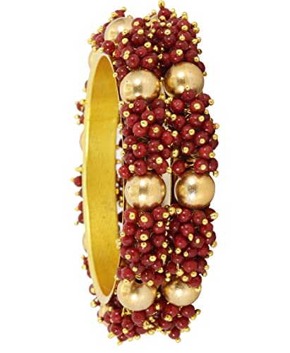Image of NMII Metal and Zircon Studded Kadaa set for Women /Girls
