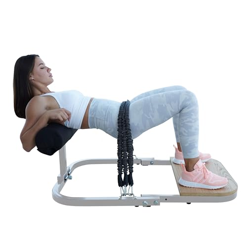 BootySprout Hip Thrust Machine for High Resistance Glute Training - Home Gym Workout - Comes with...