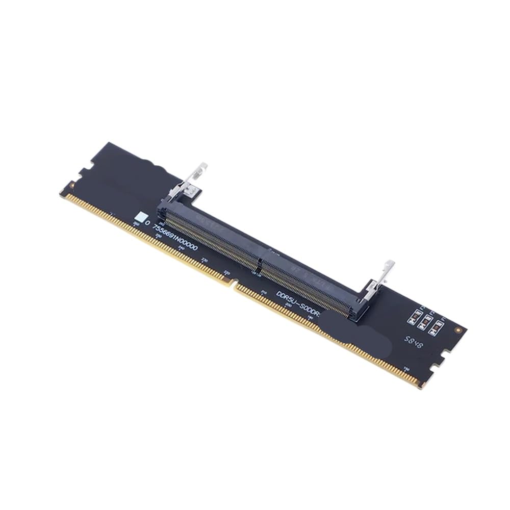 DDR3 DDR4 DDR5 Laptop SO-DIMM al connettore della Scheda Adattatore Desktop Compatibile con la Memoria RAM(DDR5)