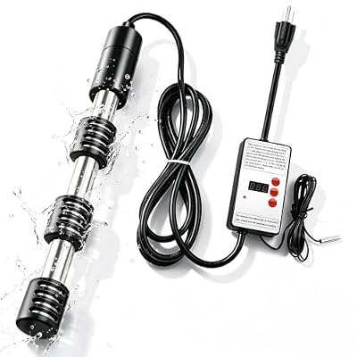 Immersion Water Heater, Scald-Proof & Bump-Proof Design