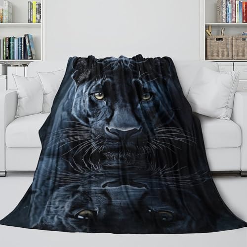 Couverture chaude léopard pour des soirées cocooning au salon - 5