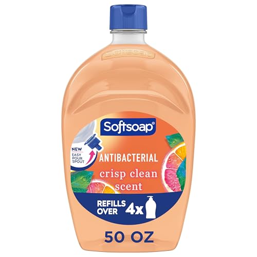 Softsoap Antibacterial Refill 50oz Crisp Clean Scent