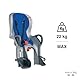 OKBABY 10+ - Fahrradsitz hinten für Kinder bis 22 kg mit Liegefunktion - Schwarz und Grau
