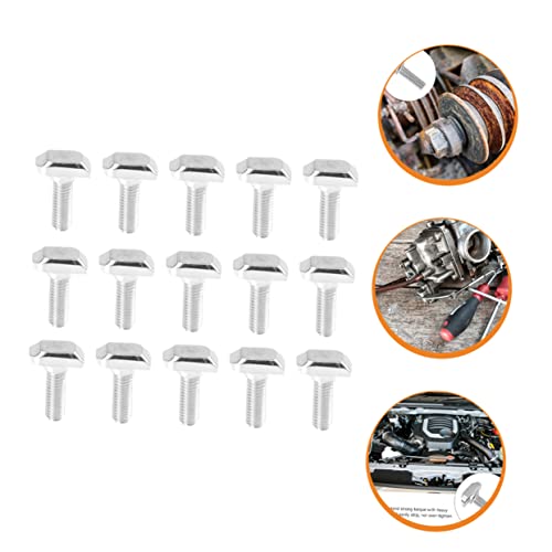 Éviter le jeu des profilés alu avec les T-bolts pour rail T et écrous en acier (50 pièces)