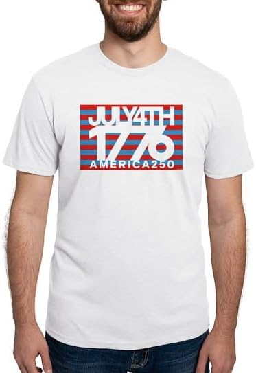CafePress America250: 1776 Men's Deluxe T Shirt Men's Deluxe Tri-Blend Shirt