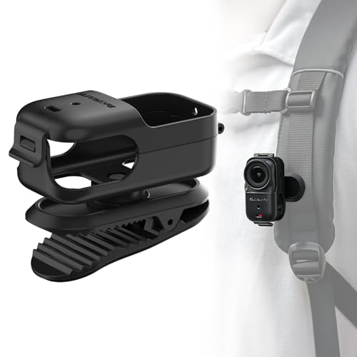Yufeizi - Yufeizi Osmo Nano Backpack Clip for DJI, Horizontal-to-Vertical Shooting, 360° Rotation Camera Clip for DJI Osmo Nano Accessories