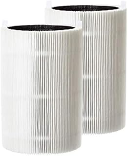 Veva Air Filter Compatible with Blueair 411 and 411+ Purifier - HEPA, Activated Carbon