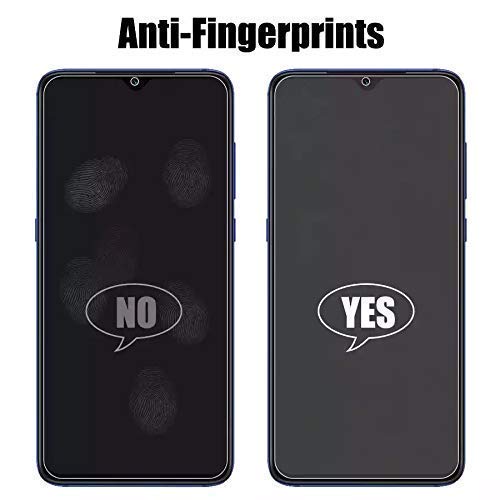 Image of WonRia Matt Screen Guard Protector for Realme GT /OnePlus Nord Ce /OnePlus Nord 2 Matte Ceramic Fully Flexible Anti-Fingerprint /Scratch /Glare /Oily Protector with Edge to Edge Cover -(It's Not Glass)