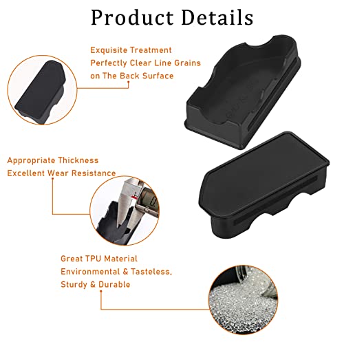 Bed Rail Stake Pocket Covers For 2014-2018 Chevy Silverado/Gmc Sierra 1500 And 2015-2019 Silverado/Sierra 2500/3500 Hd Accessories, Rear Truck Tonneau Covers Stake Holes Cap Plugs(2 Packs) #TOP5