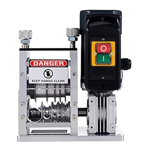 creworks 1,5mm 25mm machine de dénuder câbles Électriques 180w dénudeur de fil, machine Électrique à dénuder fil Électrique pour récupération de cuivre